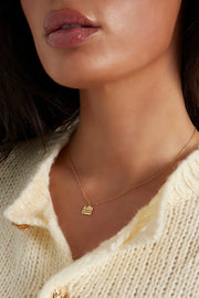 Ketting met grachtenpandjes stainless steel LoveSieraden