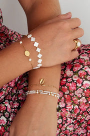 armbanden wit en goud model
