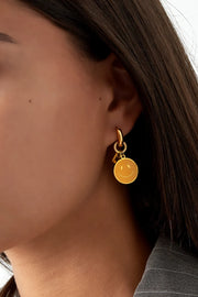 Oorbellen gekleurde smiley stainless steel LoveSieraden