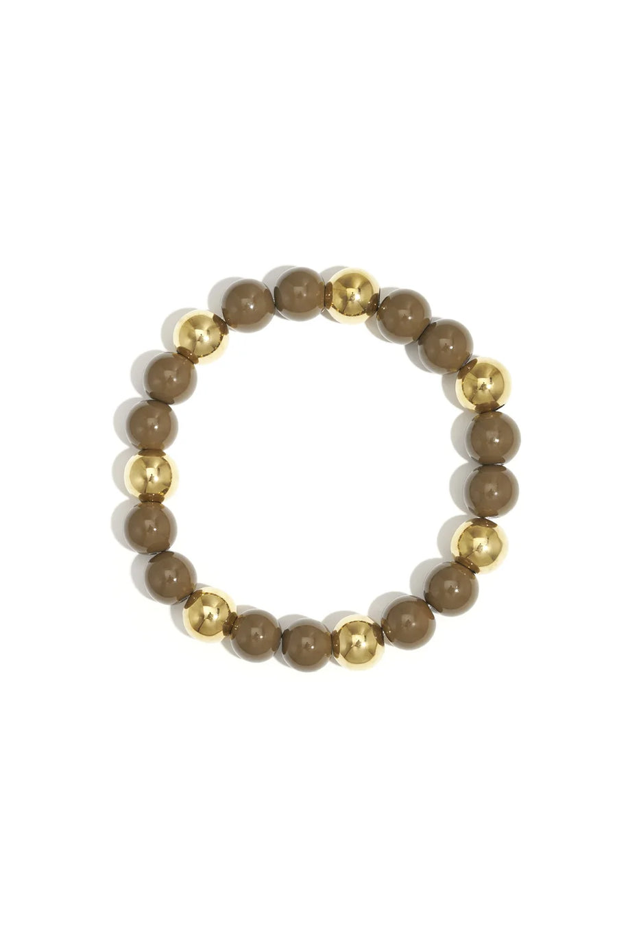 Kralenarmband gekleurde grote en kleine kralen LoveSieraden