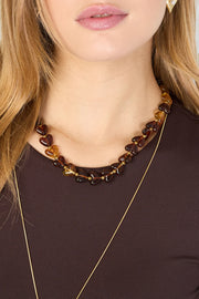 Statement hartjesketting gekleurd LoveSieraden