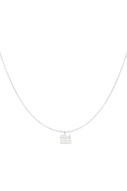 Ketting met grachtenpandjes stainless steel LoveSieraden