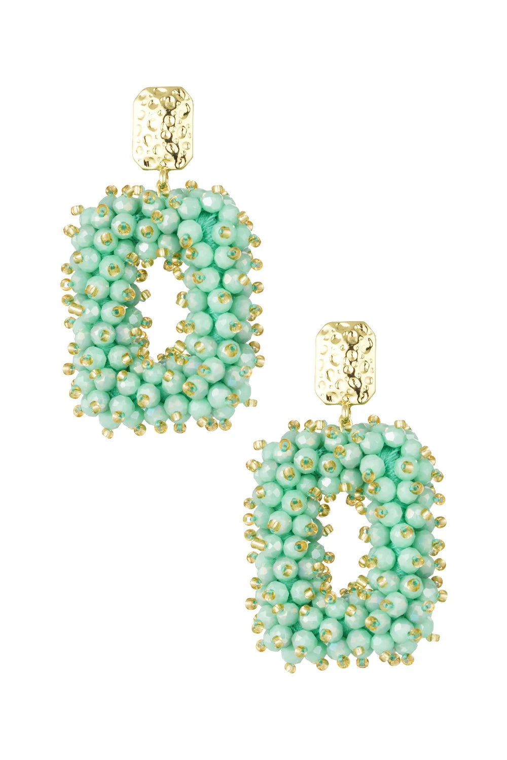 Statementoorbellen met kristalkralen dames LoveSieraden
