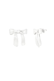 Strik oorbellen stainless steel LoveSieraden