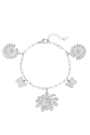 Black Friday Deal set armband en ketting bloemen LoveSieraden