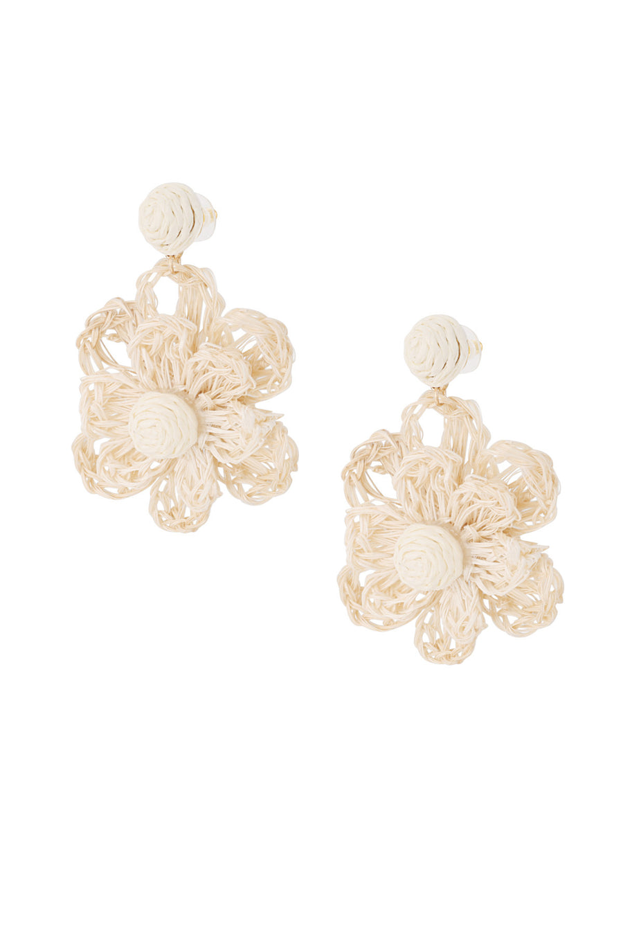 Statementoorbellen met vrolijke bloem LoveSieraden