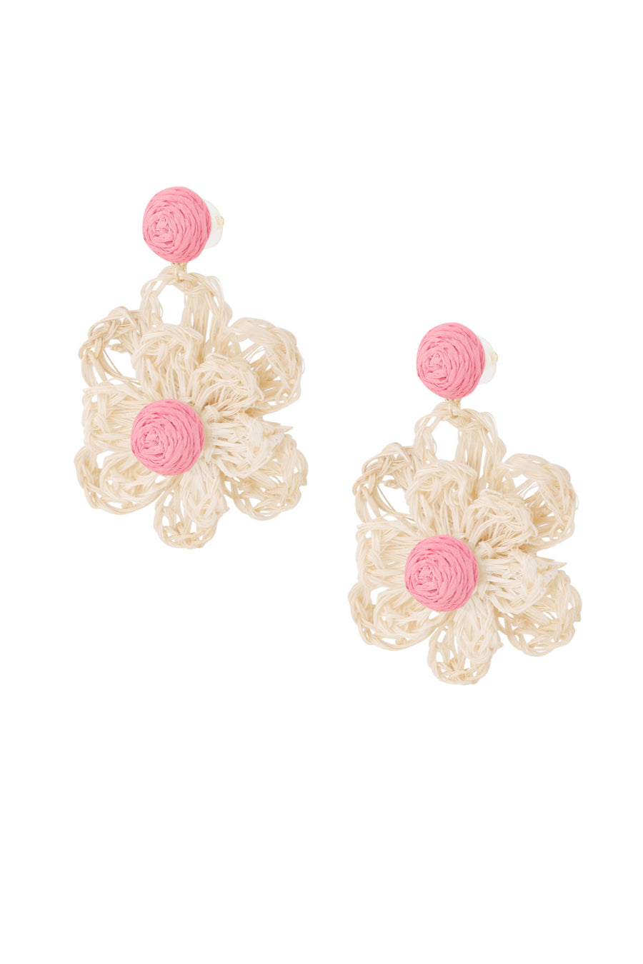 Statementoorbellen met vrolijke bloem LoveSieraden