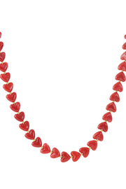 Statement hartjesketting gekleurd