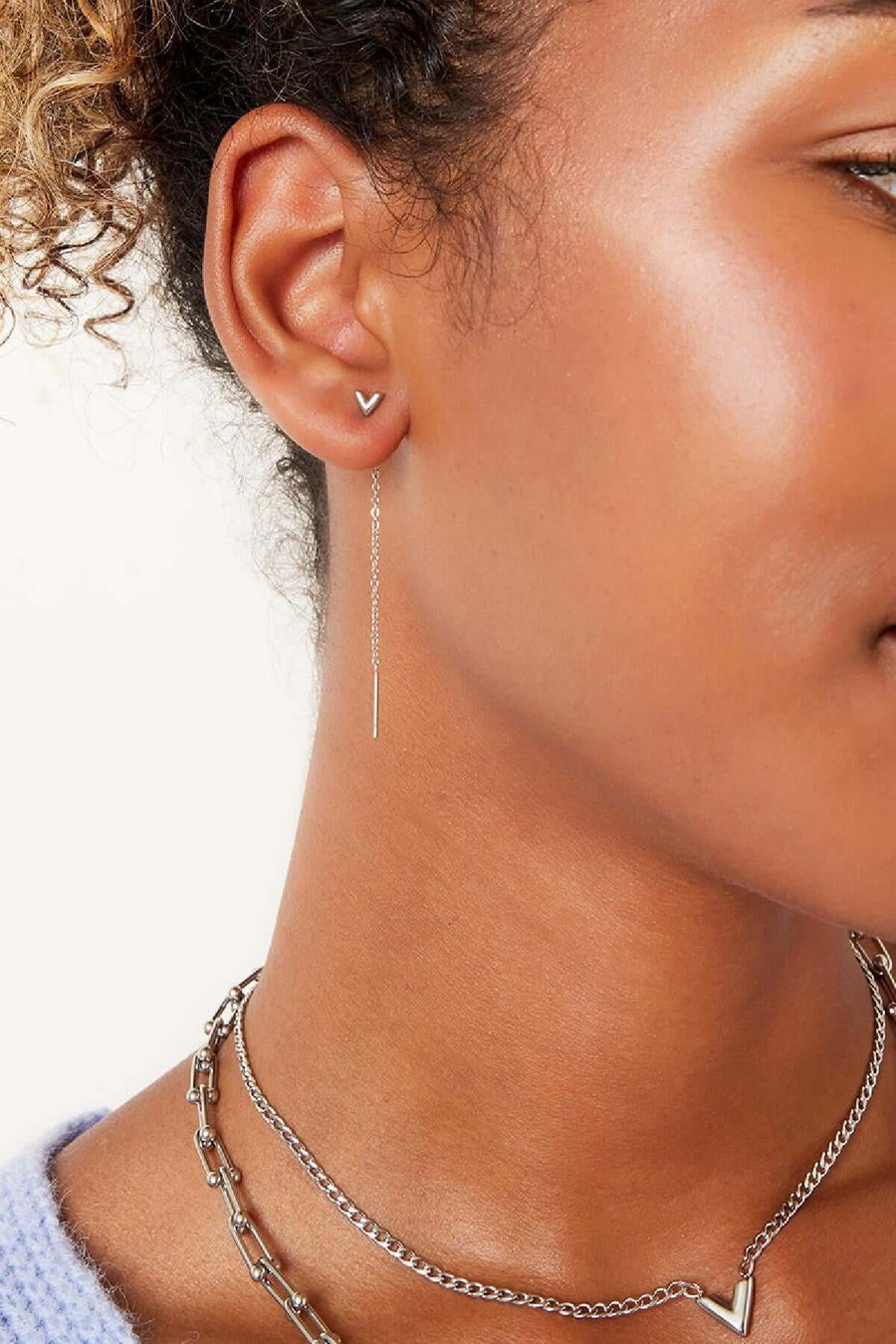 Oorbellen dames zilver ketting LoveSieraden