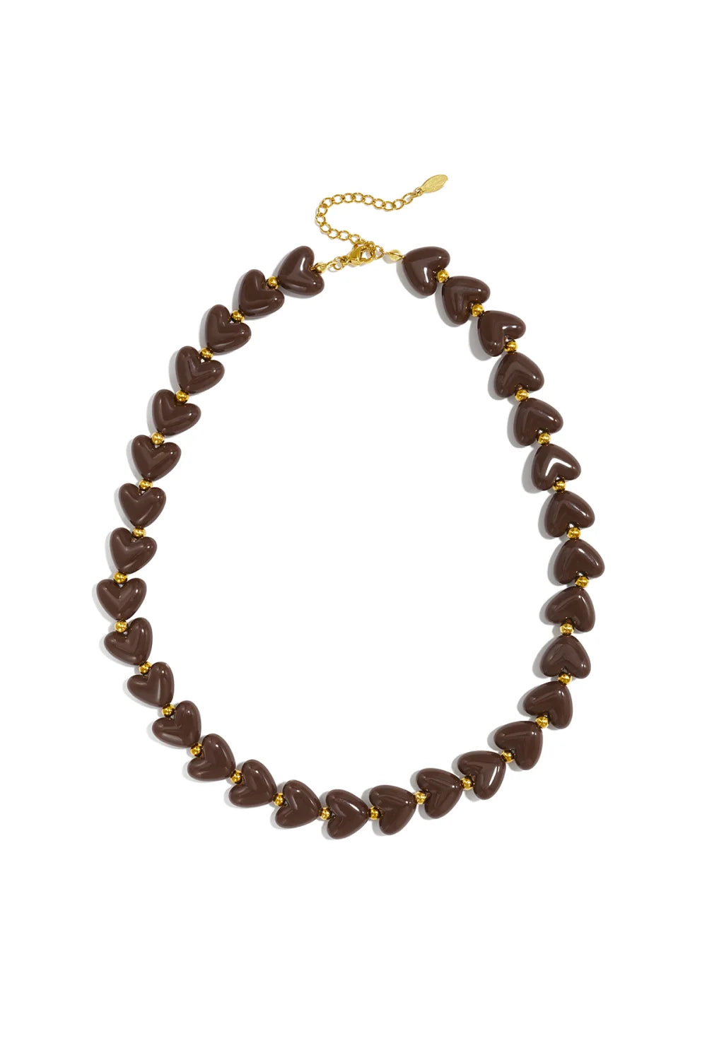 Statement hartjesketting gekleurd LoveSieraden