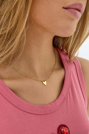 Hartjes ketting goud of zilver stainless steel LoveSieraden