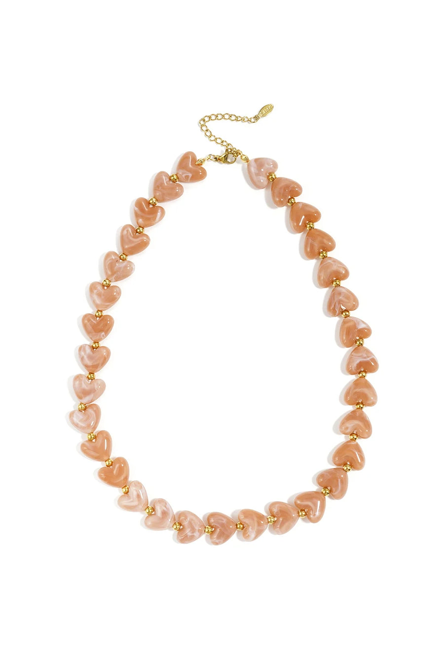 Statement hartjesketting gekleurd