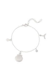 Armband dames bedels zee stainless steel