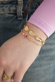 armband gekleurde hqrt oranje LoveSieraden