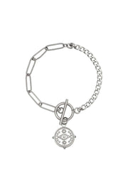 Armband schakels en hanger oog