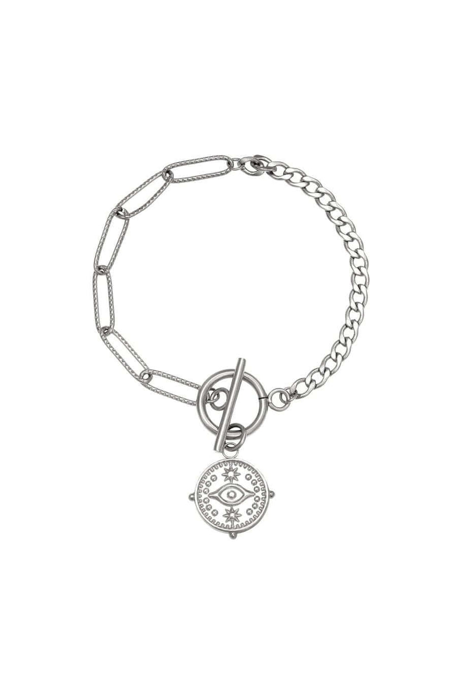 Armband schakels en hanger oog