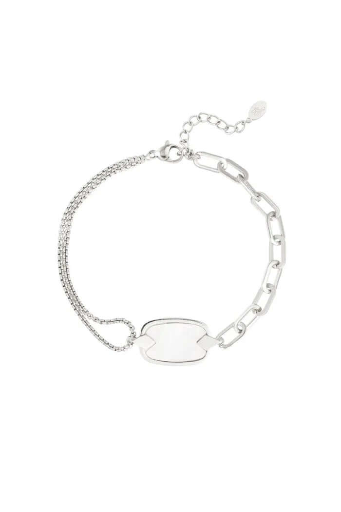 Armband vintage schakels stainless steel