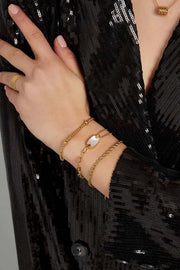 Armband vintage schakels stainless steel model