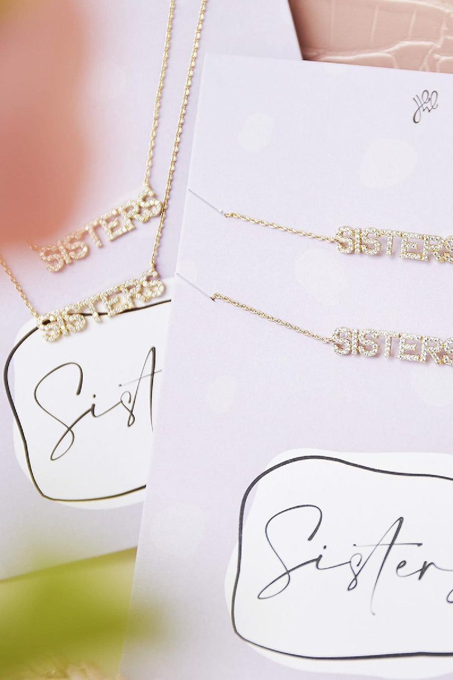 Armbanden set sisters zilverkleurig1