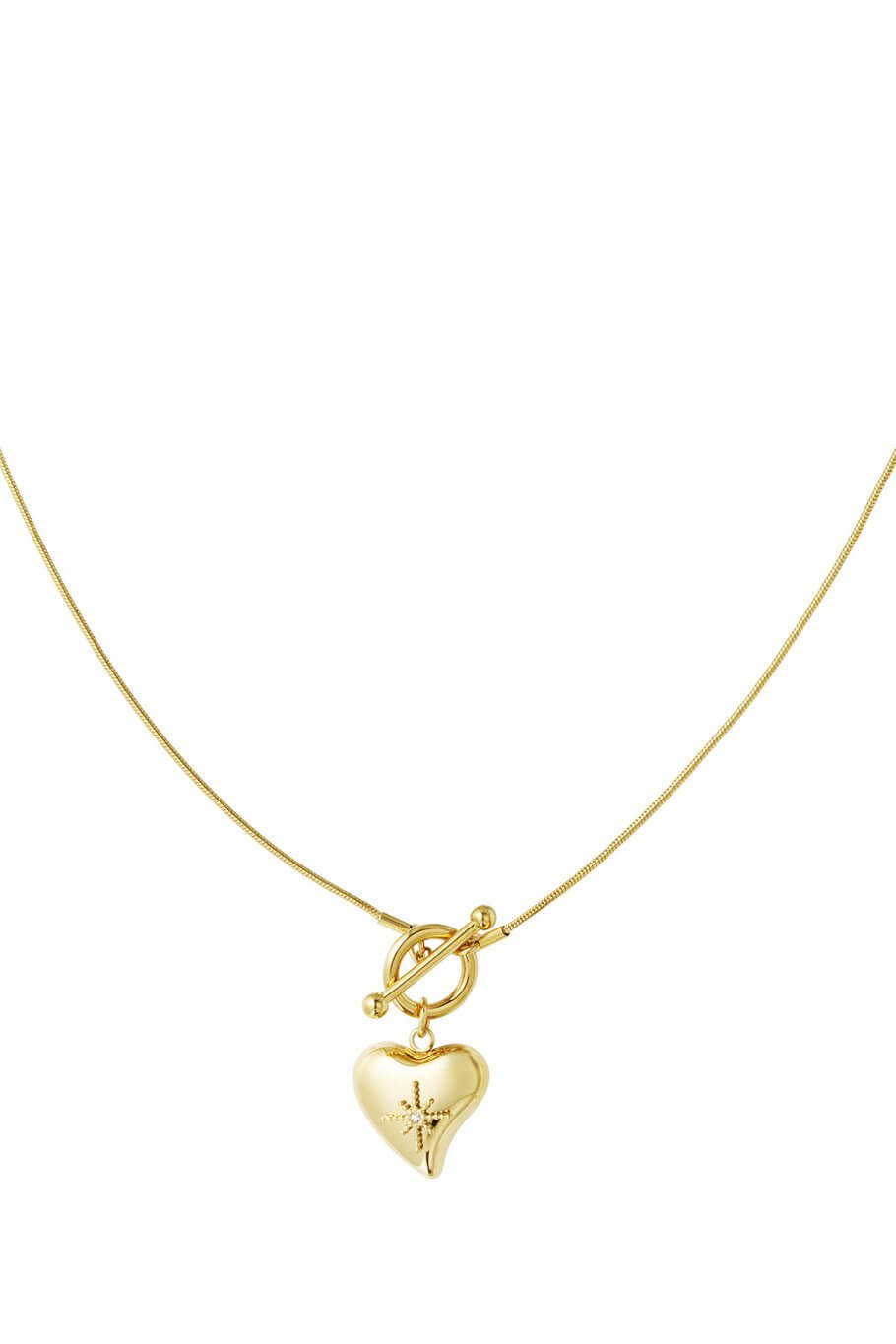 Zwart Hart Ketting Franse Metalen Liefde Sleutelbeen Keten Eenvoudige Zwart Hart Ketting Franse Metalen Liefde Sleutelbeen Keten Eenvoudige