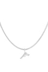 Ketting hanger pistool zilver