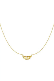 Ketting met hanger croissant