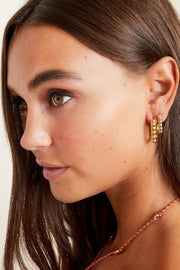 Oorbellen bolletjes stainless steel model