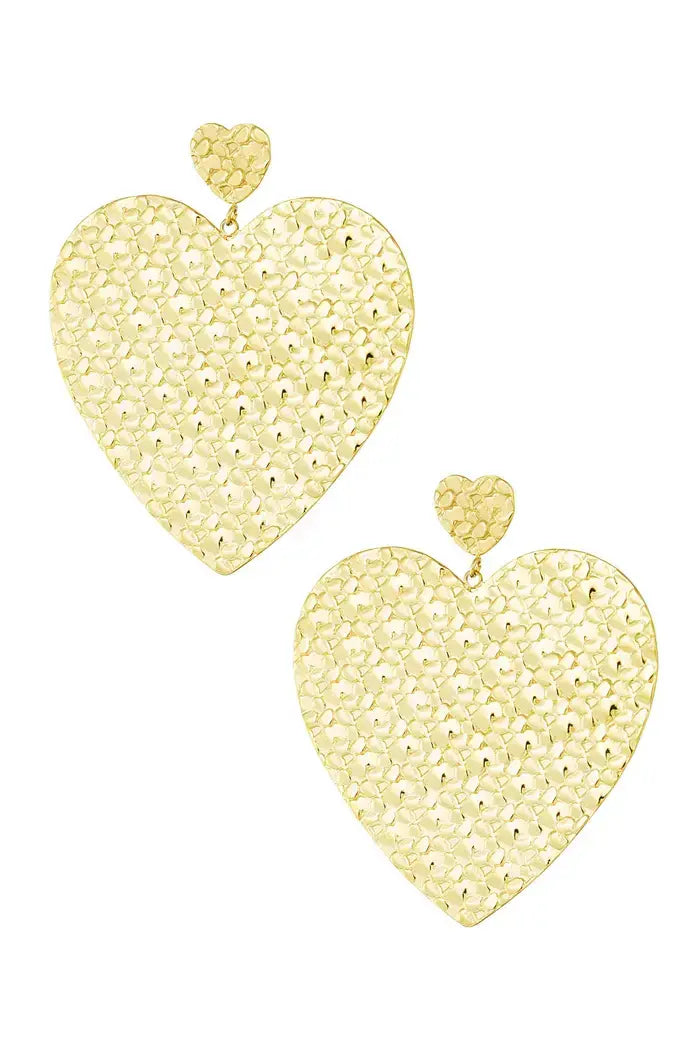 Oorbellen klein met groot hart model2