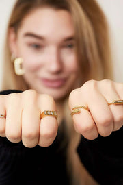 Ring slang stainless steel model