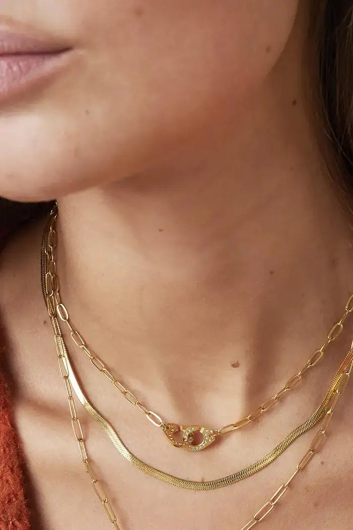 Schakelketting met twee handboeien model2