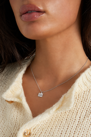 Ketting met grachtenpandjes stainless steel LoveSieraden