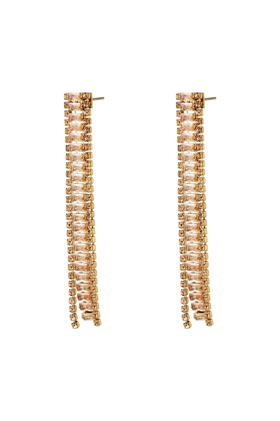 Statement oorbellen chique goud