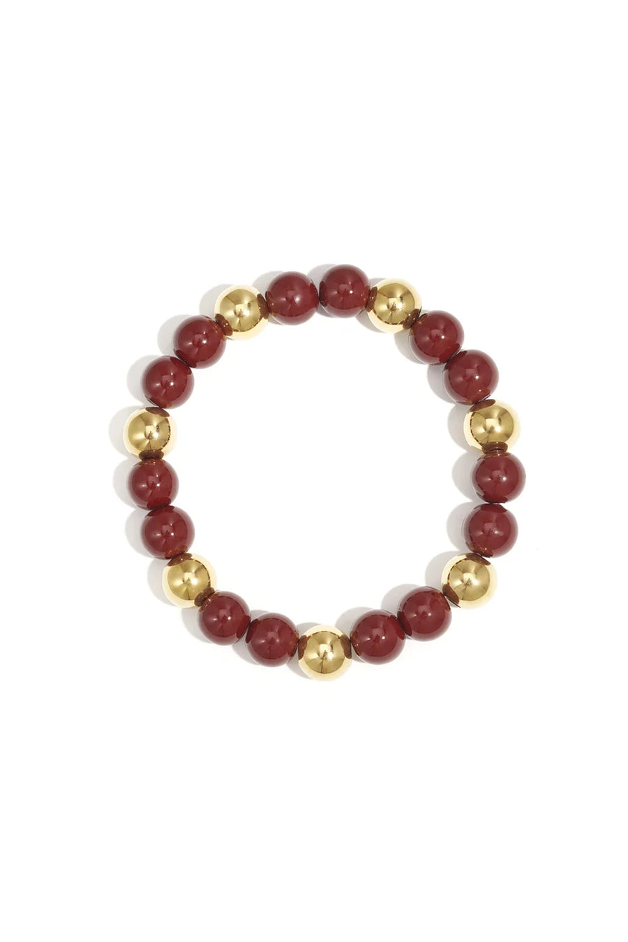 Kralenarmband gekleurde grote en kleine kralen LoveSieraden