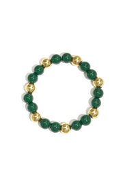 Kralenarmband gekleurde grote en kleine kralen LoveSieraden