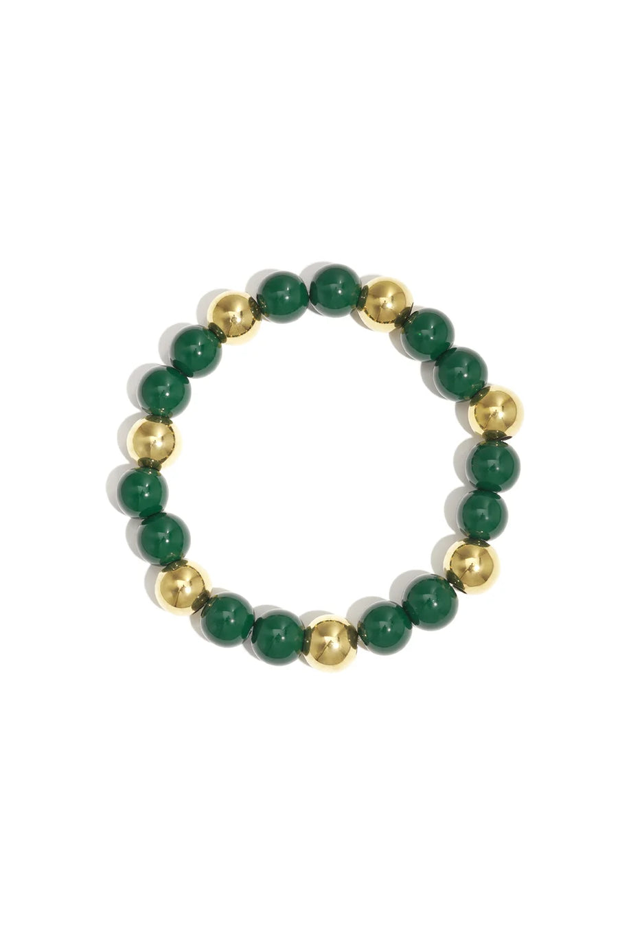 Kralenarmband gekleurde grote en kleine kralen LoveSieraden