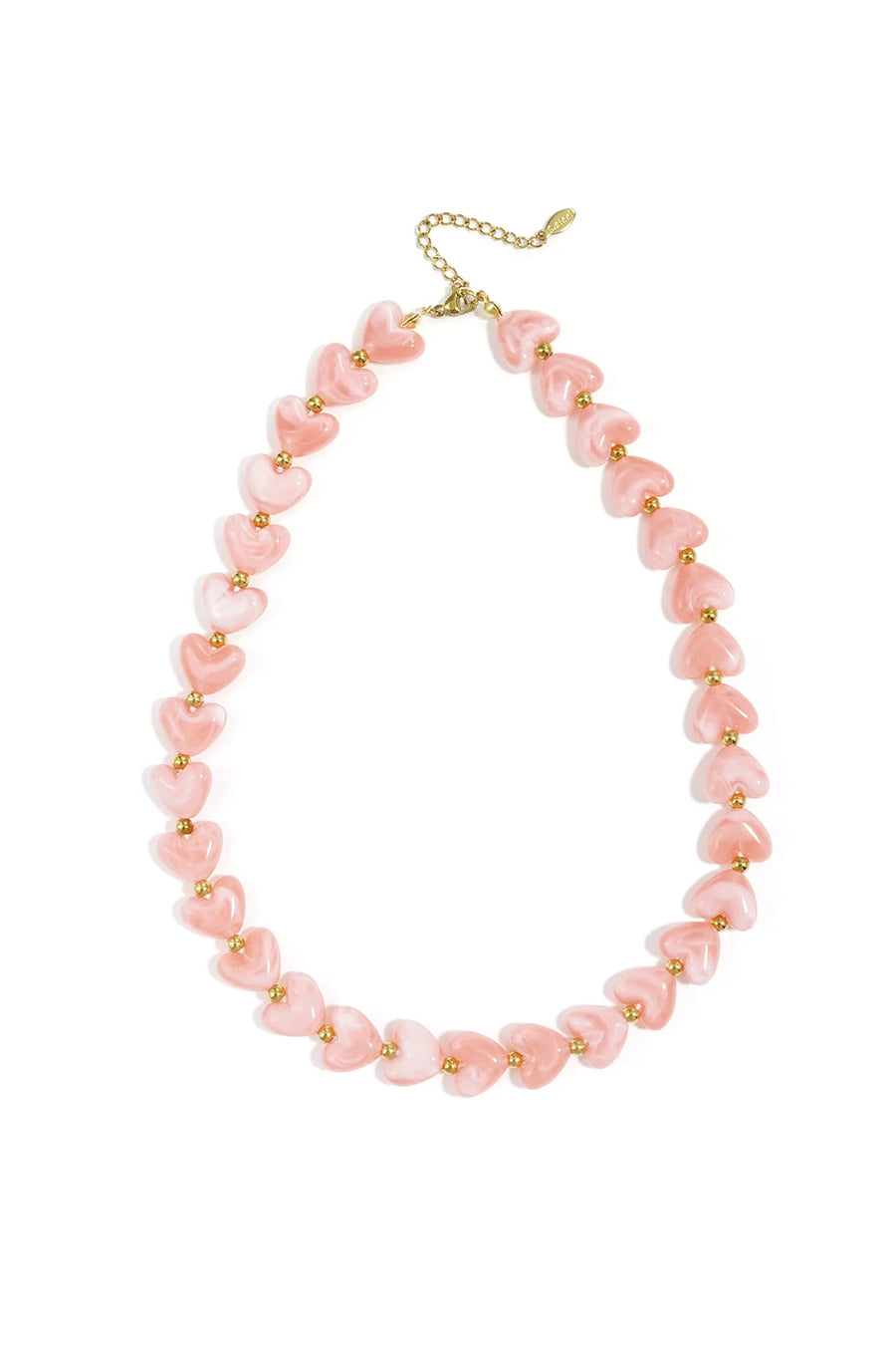 Statement hartjesketting gekleurd LoveSieraden