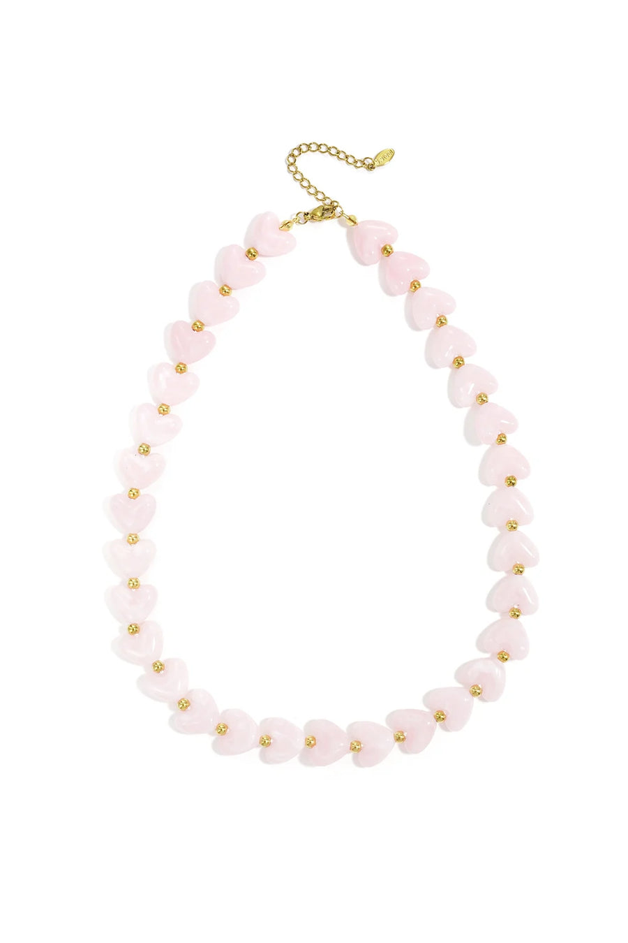 Statement hartjesketting gekleurd LoveSieraden