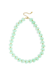 Statement hartjesketting gekleurd LoveSieraden