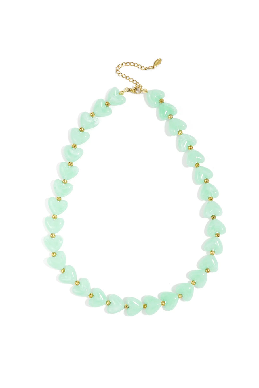 Statement hartjesketting gekleurd LoveSieraden