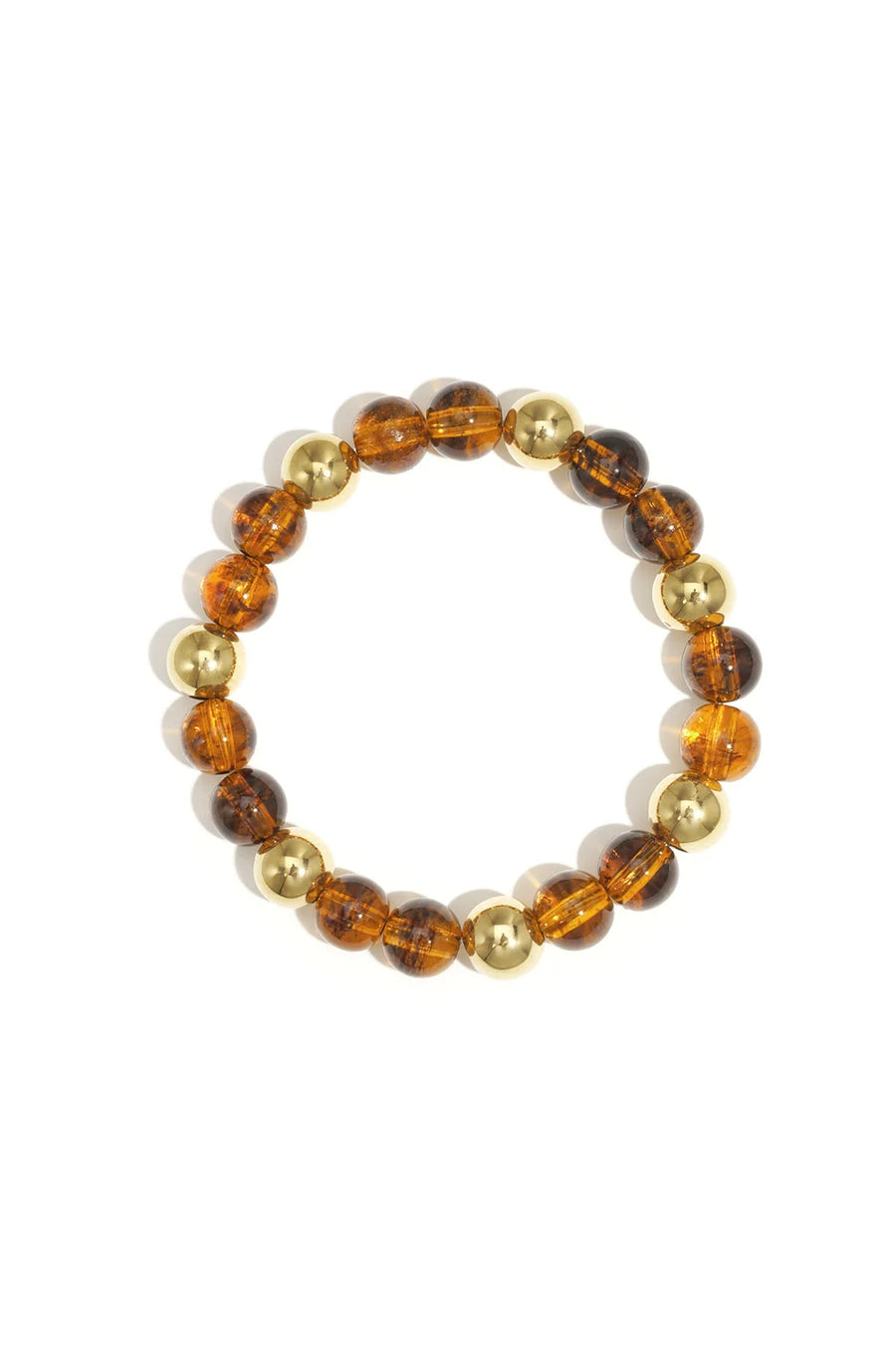 Kralenarmband gekleurde grote en kleine kralen LoveSieraden