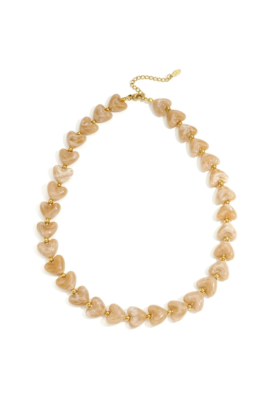 Statement hartjesketting gekleurd LoveSieraden