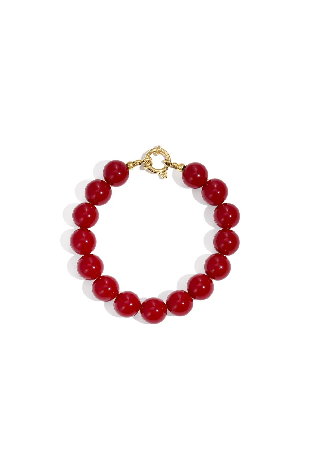 Ronde kralen armband dames stainless steel LoveSieraden