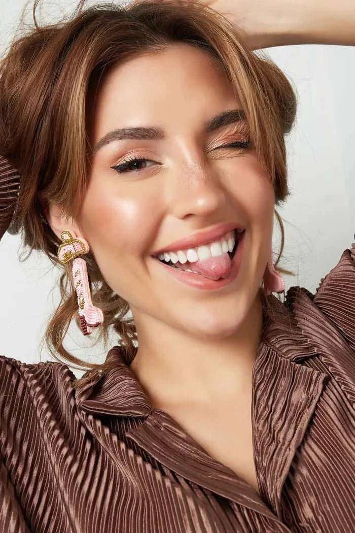 Oorbellen cowboylaarzen model - LoveSieraden