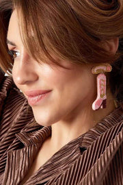 Oorbellen cowboylaarzen model2 - LoveSieraden