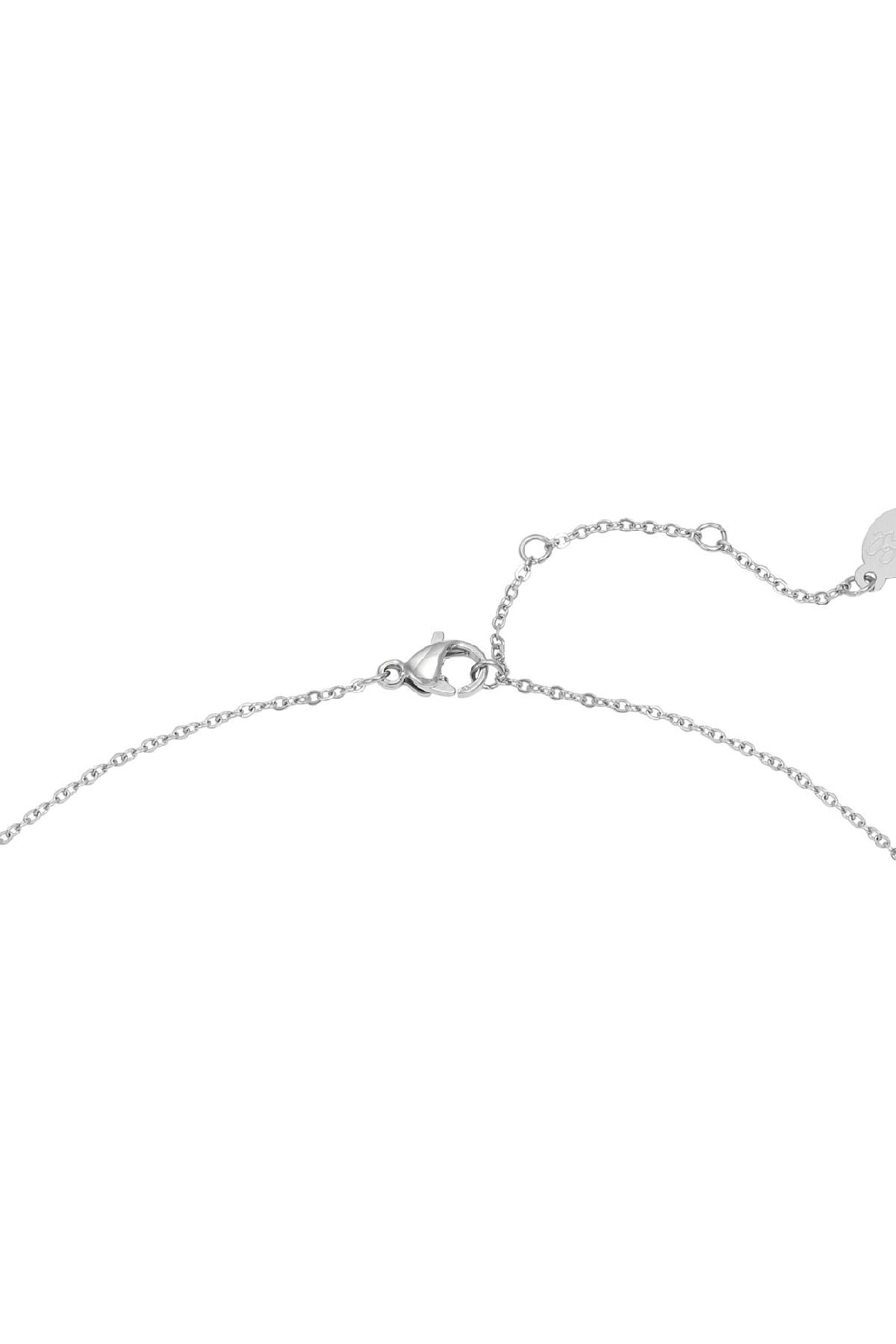 Zilveren ketting triangel - LoveSieraden